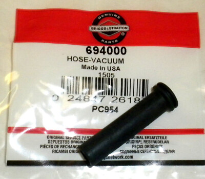 #ad Briggs amp; Stratton 694000 Fuel Pump to Valve Cover Vacuum Hose ships from Dallas $9.99