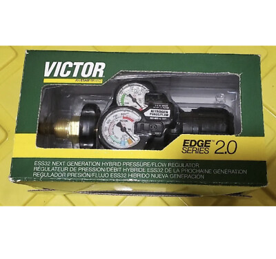 #ad #ad NEW Victor 0781 3652 Edge 2.0 Series Pressure Flow Hybrid Nitrogen Regulator $185.00