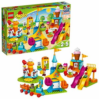 #ad LEGO DUPLO Town Big Fair 10840 Role Play and Learning Building Blocks Set for To $196.00