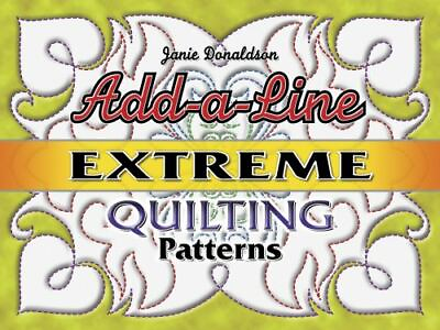 #ad Add A Line: Extreme Quilting Patterns by Donaldson Janie $5.74