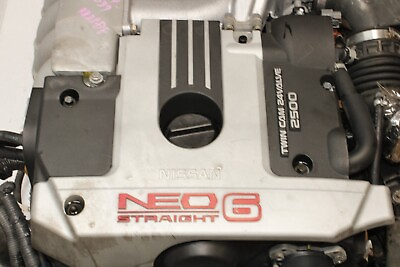 #ad JDM Nisan Skyline R34 RB25DE NON Turbo Engine Wiring ECU RB25 NA Motor $2200.00