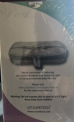 #ad UV Sanitech UV C Sanitizing Bag Sanitize Your Personal Items Phone Keys amp; More $24.99