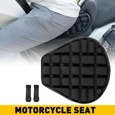 #ad #ad Motorcycle Comfort Gel Cushion Seat Pad Pillow Pressure Cover Relief Universal $16.99
