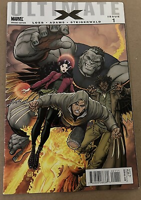 #ad #ad Ultimate X Comic Book Issue #1 Marvel Comics 2010 Art Adams Variant Cover $5.00