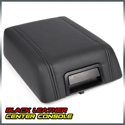 #ad Fit For 2004 2008 F 150 F150 Ford Parts Console Armrest Top Pad Lid New Black $26.92
