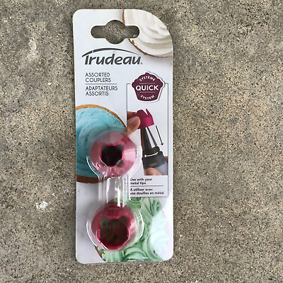 #ad Trudeau Assorted Couplers 2 Pack Quick System $19.97