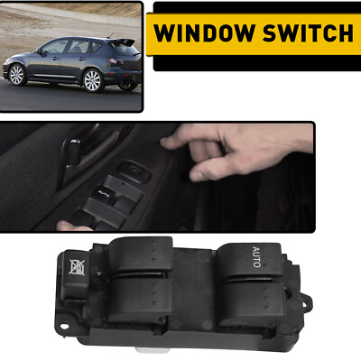 #ad Power Master Window Switch Driver Side BN8F66350 For 2004 2009 2005 Mazda3 Sport $18.99