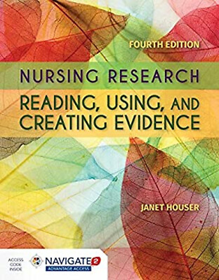 #ad #ad Nursing Research: Reading Using and Creating Evidence Paperback $5.89