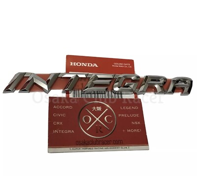 #ad #ad OEM DC5 Honda Integra Rear Emblem JDM Acura RSX Type S R 02 06 03 04 05 NEW Rare $43.33