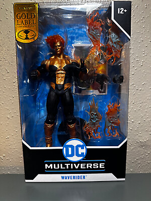 #ad #ad NEW McFarlane DC Multiverse Waverider DC Classic Gold Label Batman Robin Figure $24.99
