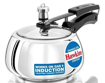 Hawkins 2 Litres Stainless Silver Pressure Cooker Best Gift For All Occasion #ad $84.25