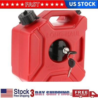 #ad For 3Lamp;5L Fuel Tank Mount Petrol Can Jerry Cans Key Bracket Holder Lock Fastener $15.29