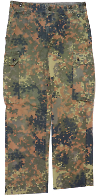 #ad German Bundeswehr Flecktarn Military Pants Trousers Camo Army Camouflage $49.95