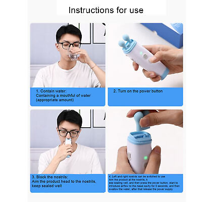 #ad HG Ear Pressure Relief Device USB Rechargeable Portable Eustachian Tube Unclogge $57.19