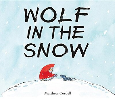#ad Wolf in the Snow by Cordell Matthew Hardcover $14.59