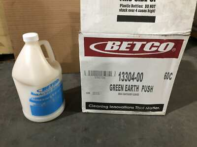 #ad BETCO 13304 00 Green Earth Drain Floor Cleaner ; 1 gal NIB of 4 $44.95
