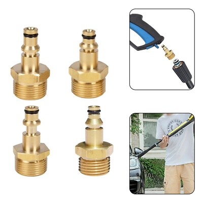 #ad M22 Adapter High Pressure Washer Hose Pipe Quick Connector Convert Tool Durable $9.09