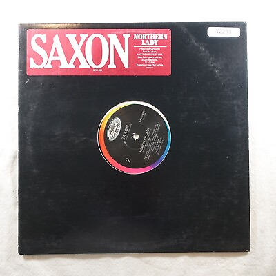 #ad Saxon Northern Lady Record Album Vinyl LP $7.54