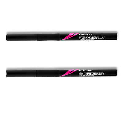#ad Pack of 2 Maybelline Precise All Day Liquid Eyeliner Cobalt Blue 112 $33.23