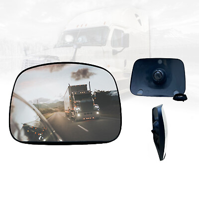 #ad SPLENDID Hood Mirror Glass for Freightliner Cascadia Wide Angle Convex Glass $31.95