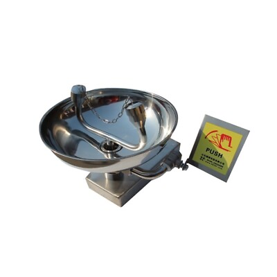 #ad #ad Stainless Steel Emergency Eyewash Station Eye Wash Bowl Washer Safety Equipment $109.99