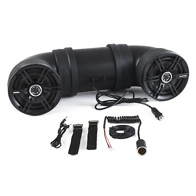 #ad 6.5quot; 450W ATV Marine Off Road Amplified Tube Speaker BTB6 Bluetooth $104.69