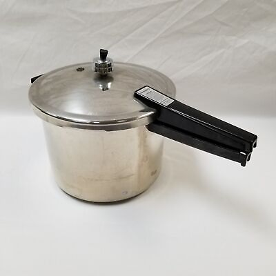 #ad #ad Vintage Presto Model 02 PCS6 6Qt Pressure Cooker W Jiggler^ $11.99