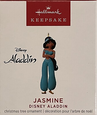 #ad Hallmark Keepsake 2023 Aladdin Jasmine Disney Princess Miniature Ornament $8.99