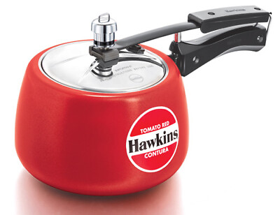 #ad Hawkins Ceramic Coated Contura 3 Ltr Tomato Red Pressure Cooker CTR30 $85.99