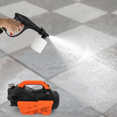 #ad Electric Pressure Washer 1450PSI 2.1GPM Power Washer 1300WHousehold Automatic $73.15