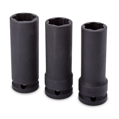 #ad Eastwood Damaged Lug Nut Removal Tool Equipment Sockets Set Removes 17 19 amp; 21mm $34.99
