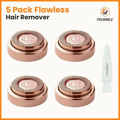 For Flawless Hair Remover 4pcs Replacement Heads Count Replacing Blades Cleaning $6.57