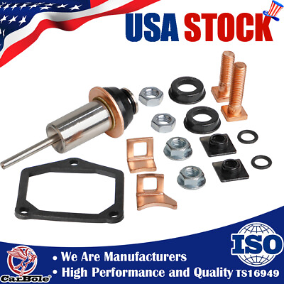 #ad #ad For Toyota Denso Subaru Starter Solenoid Repair Rebuild Kit Plunger Contacts $15.59