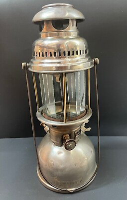 #ad Old Vintage Petromax 826 E 450 Cp Kerosene Pressure Lantern Lamp Made In Germany $279.50