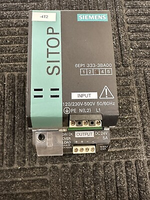 #ad Siemens 6EP1 334 3BA00 SITOP Modular Power Supply EXCELLENT $69.99
