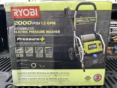 #ad Ryobi RY141900 1.2 GPM Electric Pressure Washer $175.00