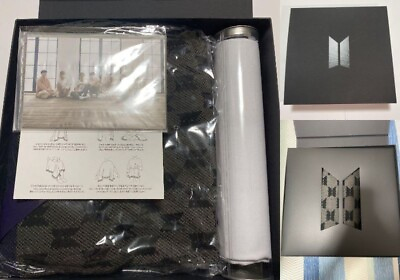 #ad BTS ARMY Membership MERCH BOX #1 Official Blanket Pack Full Set New with Box $103.23