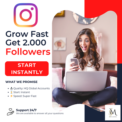 #ad 2000 F InstaFame Pack Follow Instant Start 24hrs Delivery 🚚💨 HQ Global $11.70