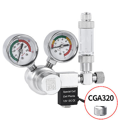 #ad #ad CO2 Pressure Dispenser Regulator for Aquarium Regulator F1D7 C $48.23