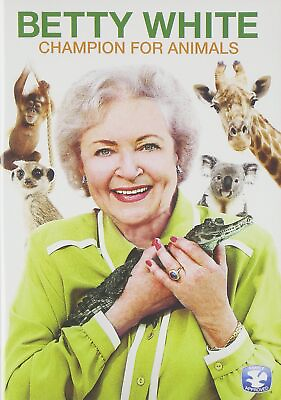 #ad Betty White: Champion for Animals DVD NEW $16.64