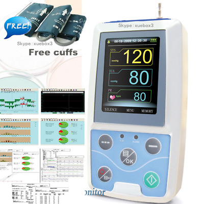 #ad #ad FDA CE Digital Ambulatory Blood Pressure Monitor Upper Arm 3pcs BP CuffSoftware $179.00