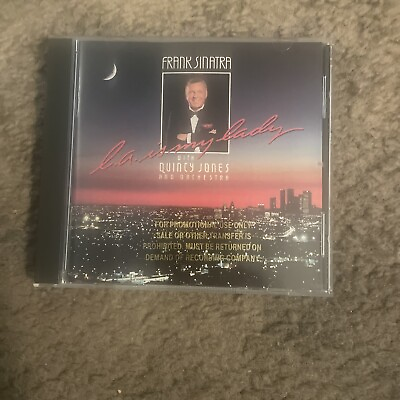 Frank Sinatra amp; Quincy Jones Orchestra LA is My Lady CD 1984 Qwest Very Good #ad #ad $6.50