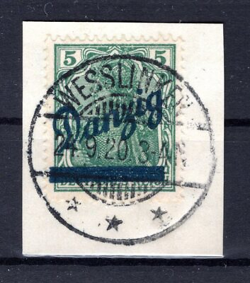 #ad Gdansk Stamp Wesslinken On 21 Herrlich On Postmarked Luxury Letter Piece K4989 AU $18.29