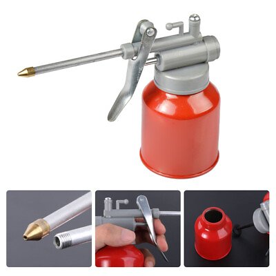 #ad High Pressure Machine Oil Can 250ML Oil Can with Long Nozzle Machine Oil Pot $8.95