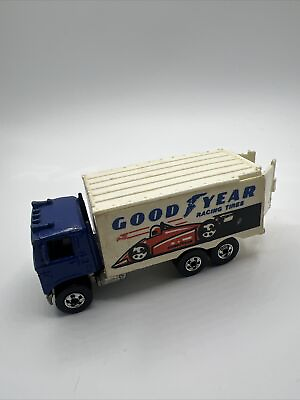 #ad 1979 Goodyear Semi Truck Hot Wheels Goodyear racing tires $9.00