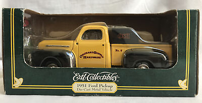 #ad Vintage 1999 Ertl Collectibles 1951 Ford Pickup 1:25 Die Cast Vehicle $16.54