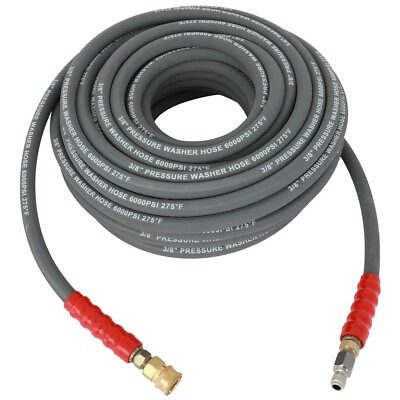 Pressure Washer Hose 6000 PSI 3 8quot; x 50ft Non Marking R2 Rating #ad $113.25