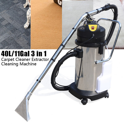#ad 40L Commercial Carpet Cleaning Machine 3in1 Pro Cleaner Extractor Vacuum Cleaner $480.01