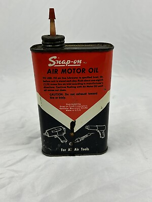#ad Vintage Snap on IM 19 Air Motor Oil Can retro original snap on $34.99