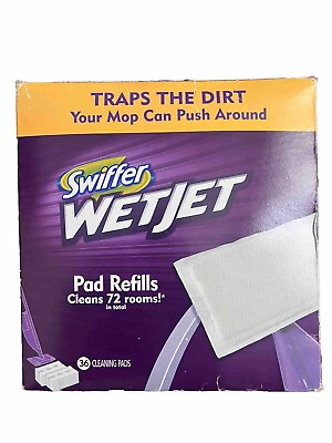 #ad Swiffer Wet Jet Pad Refills 36 pads $32.99